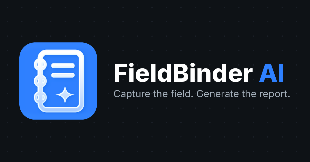Project Executive Summary Template | FieldBinder AI